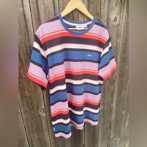 OBEY striped shirt